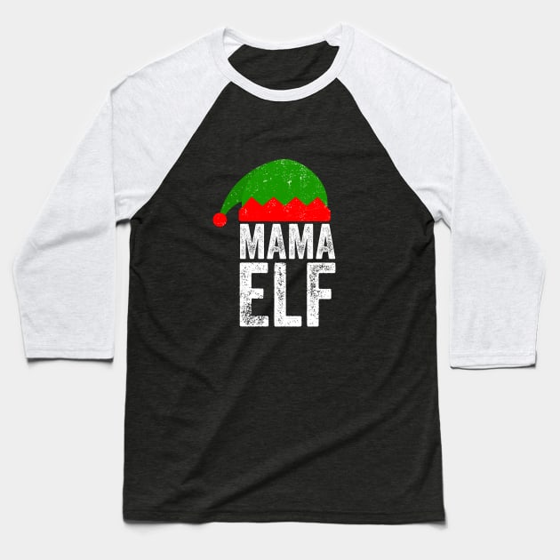 Mama elf Baseball T-Shirt by captainmood